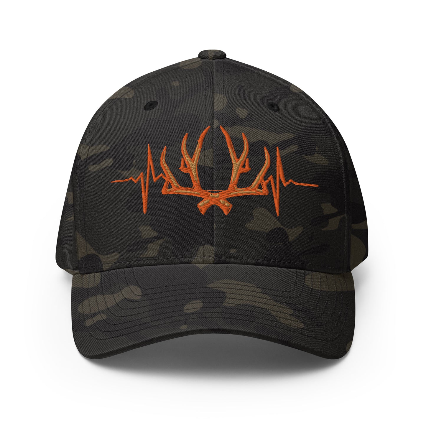 "Heartbeat" Structured flexfit Cap