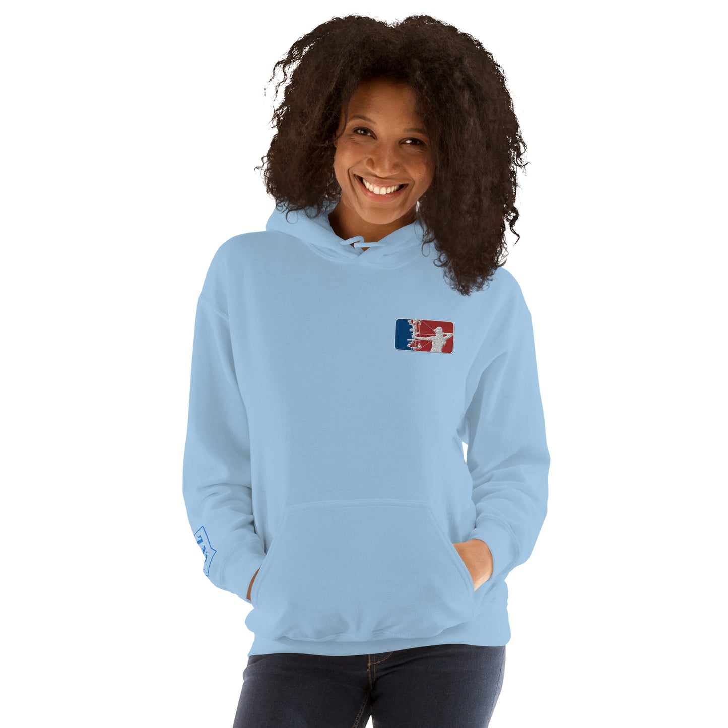 "Major League Bowhunting" Premium Embroidered Women's Hoodie