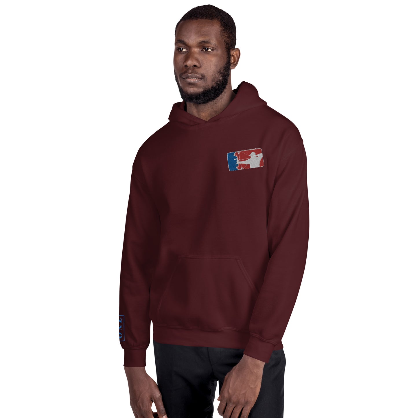 "Major League Bowhunting" Premium Embroidered Hoodie