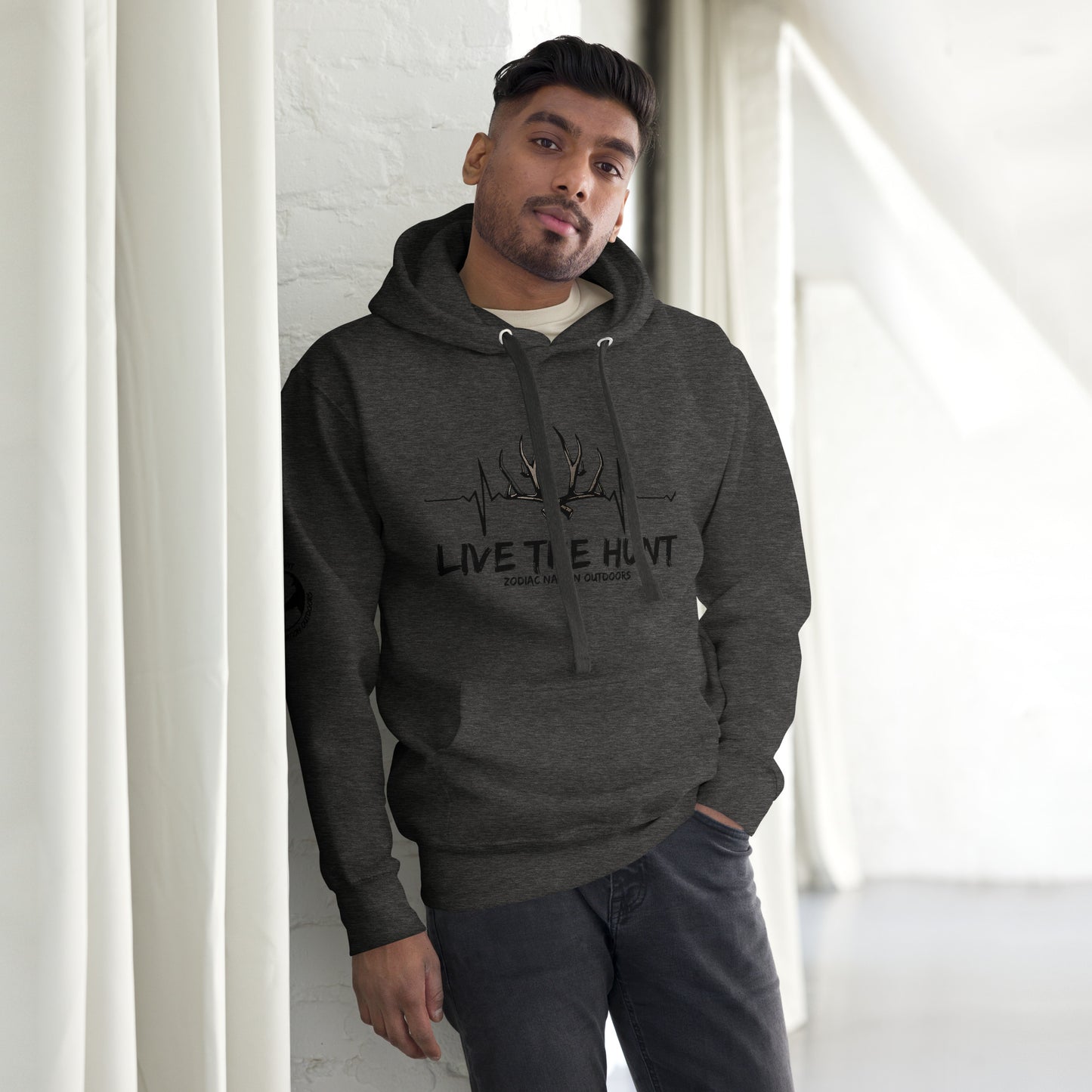 Live the Hunt Heartbeat Unisex Hoodie