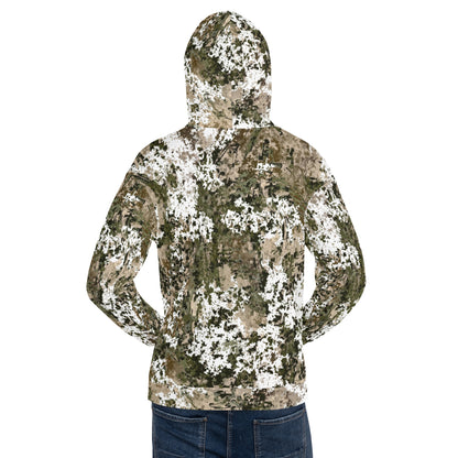 "Veil" Skyline/Snow Unisex Camouflage Hoodie