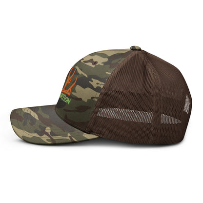 "Zodiac Nation" Represent Camouflage trucker hat