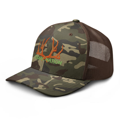 "Zodiac Nation" Represent Camouflage trucker hat