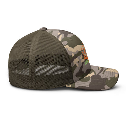 "Zodiac Nation" Represent Camouflage trucker hat