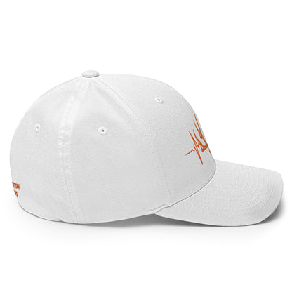 "Heartbeat" Structured flexfit Cap