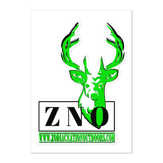 "ZNO BIG Represent" Decal (Right)