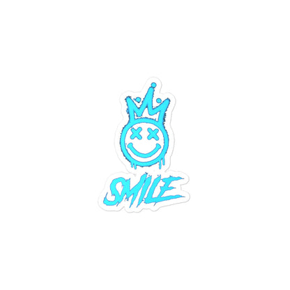 "Smile" Represent! (Bubble-free stickers)