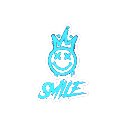 "Smile" Represent! (Bubble-free stickers)