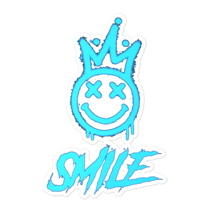 "Smile" Represent! (Bubble-free stickers)