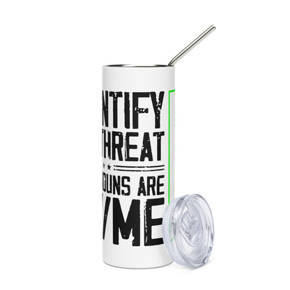 "Politically Correct" Stainless steel tumbler
