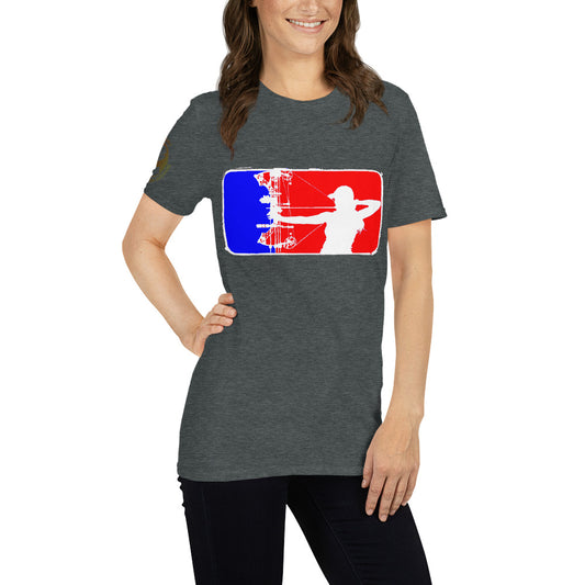 "Major League Bowhuntress" Short-Sleeve Unisex T-Shirt