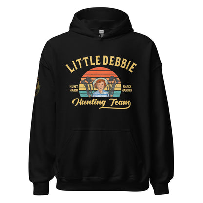 "FatCakes SnackCakes" Little Debbie Hunting Team Unisex Hoodie