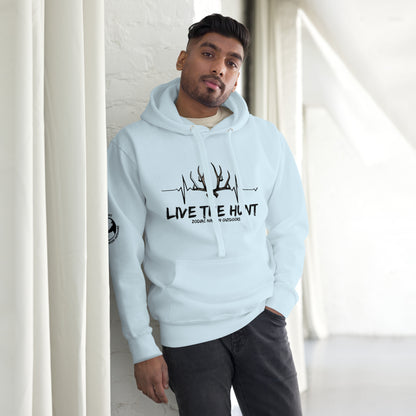 Live the Hunt Heartbeat Unisex Hoodie