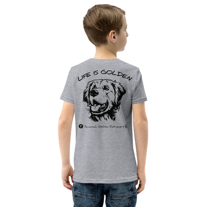 Life is Golden! Youth Short Sleeve T-Shirt