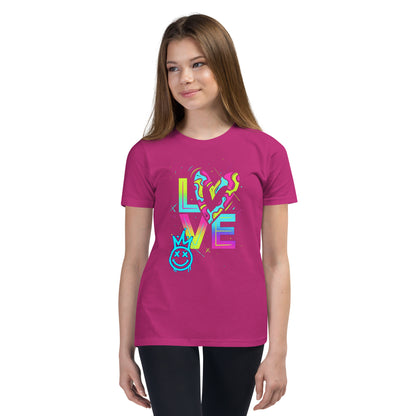 "Love & Smile" Youth Short Sleeve T-Shirt