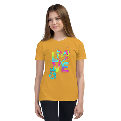 "Love & Smile" Youth Short Sleeve T-Shirt