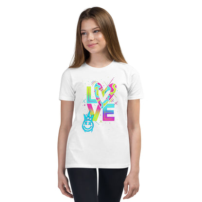 "Love & Smile" Youth Short Sleeve T-Shirt